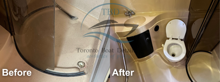 Before and after: Head, Toronto Boat Detailing