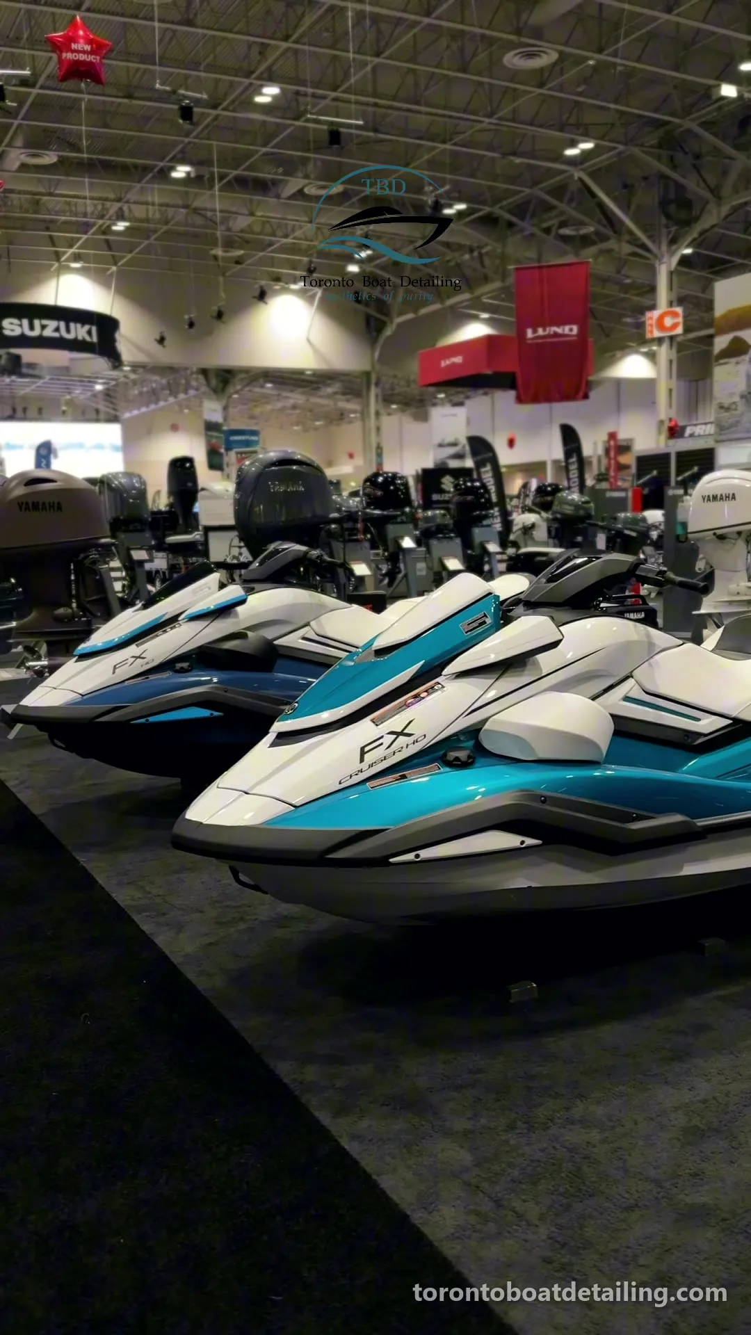 WaveRunners, show-ready, 2026 Toronto International Boat Show