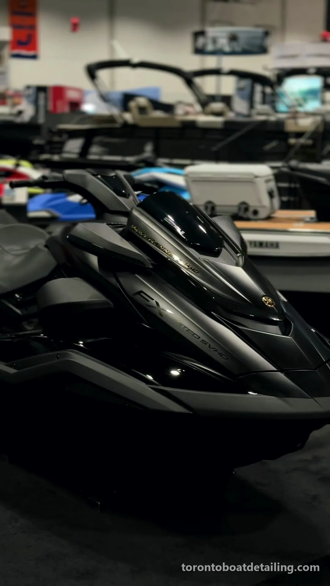FX in black, 2026 Toronto International Boat Show