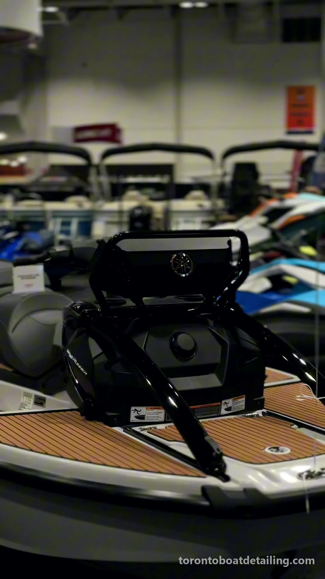 Wake boat deck, 2026 Toronto International Boat Show
